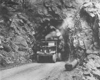Undated Phot0 of Mack Log Truck at Gilman Tunnel